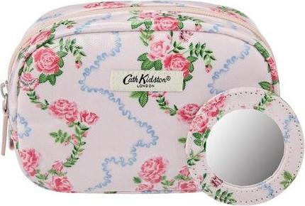 Produktbild Cath Kidston Flutter Rose Wash Bag with Mirror