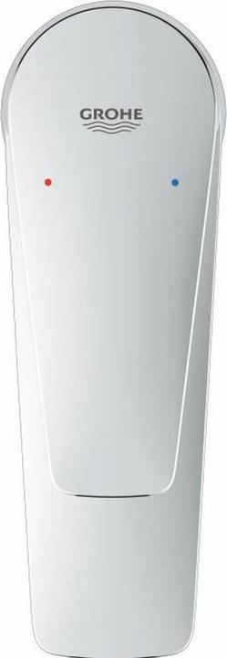 Actual product image Grohe StartEdge lavabo mixer, water-saving, push-open drain, quick-assembly system, L-size, chrome