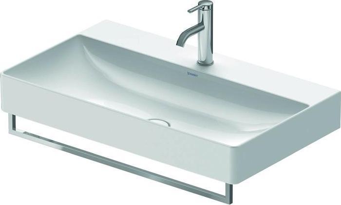 Produktbild Duravit Handtuchhalter DURASQUARE für Waschtisch 746mm schwarz matt