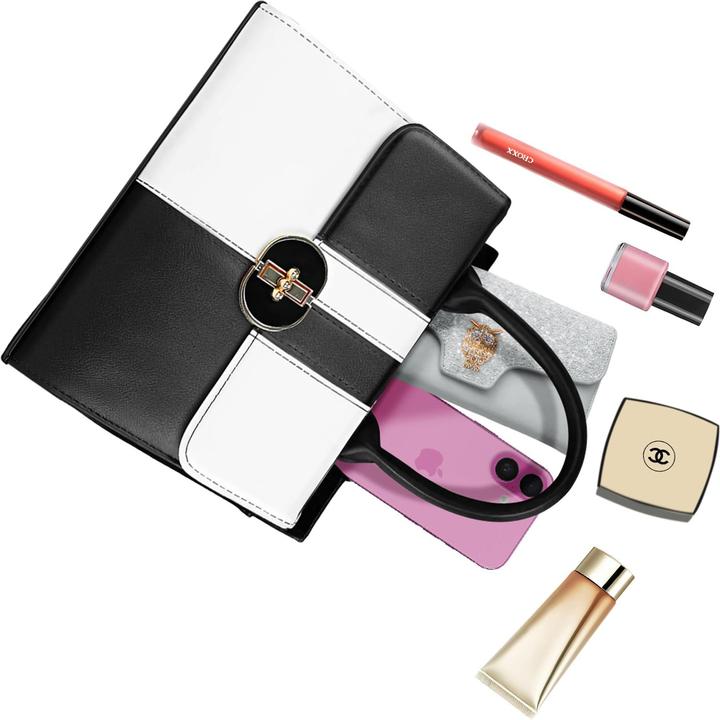 Immagine prodotto Gallantry C-0184-BLACKWHITE Handtasche