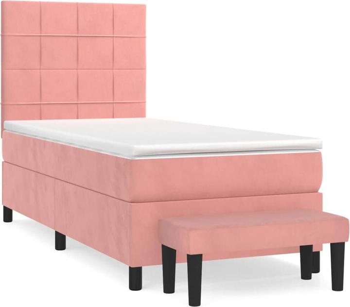 Actual product image vidaXL Boxspringbett (90 x 200 cm)