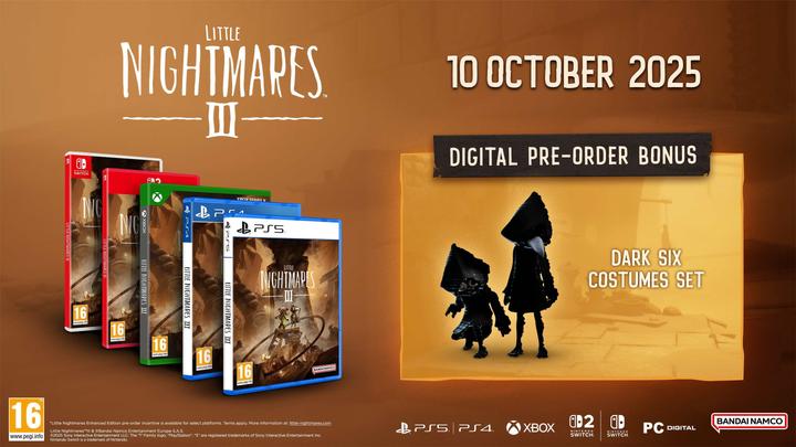 Actual product image Bandai Namco Little Nightmares III (PS4, EN)