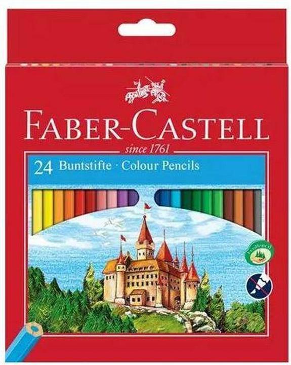 Actual product image Faber-Castell Coloured pencils Coloured (5 pieces) (Multicoloured, 5 x)