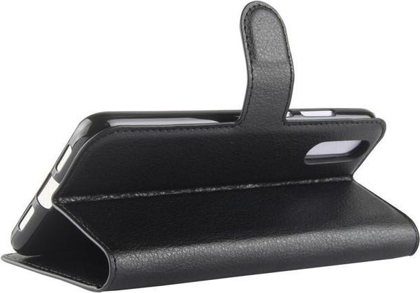 Produktbild MU Classic Leder Bookcover Hülle mit Litchitextur (Cubot P20)