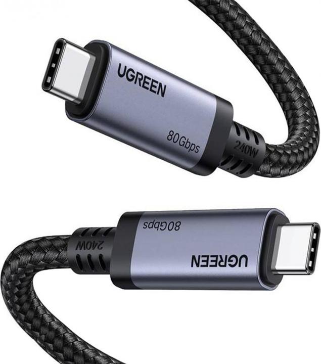 Produktbild Ugreen USB C — USB C (1 m, USB 4.0, 240 W)