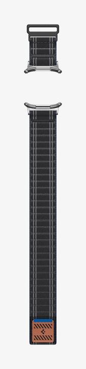 Actual product image Spigen - WBF0 - Samsung Galaxy Watch Ultra 47mm - Black (Fabric, Nylon)