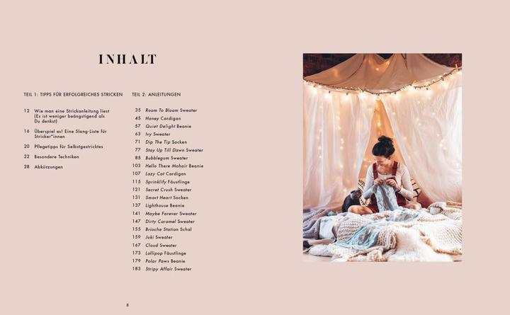 Actual product image Knit this! - Das Wohlfühl-Strickbuch (German, Judith Kutscher, Veronika Lindberg, 2023)