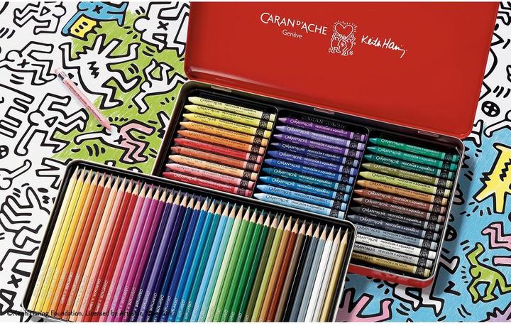 Actual product image Caran d'Ache Multiproduktset Keith Haring Sonderedition (Multicoloured, 82 x)