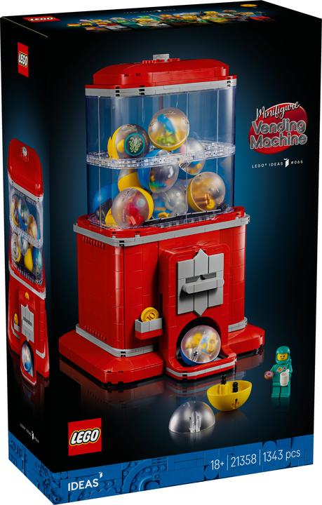 Produktbild LEGO Spielzeugautomat mit Minifiguren (21358, LEGO Ideas)
