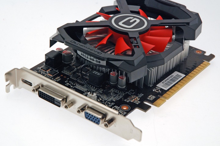 Actual product image Gainward GeForce GTX 650 GS (1 GB)