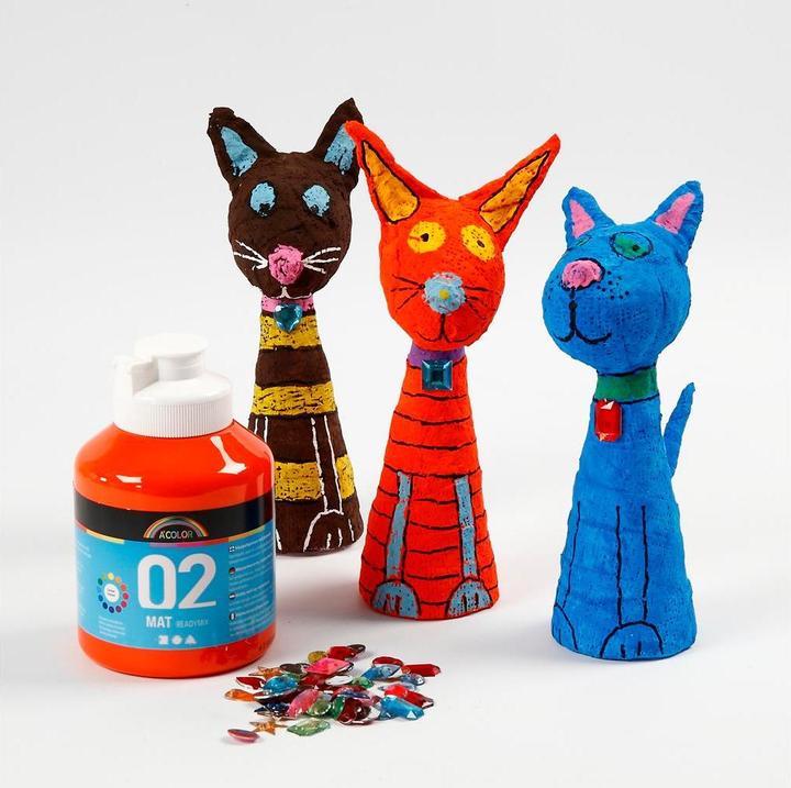 Image du produit Creativ Company Styropor-Kegel 25 Stück, Weiss