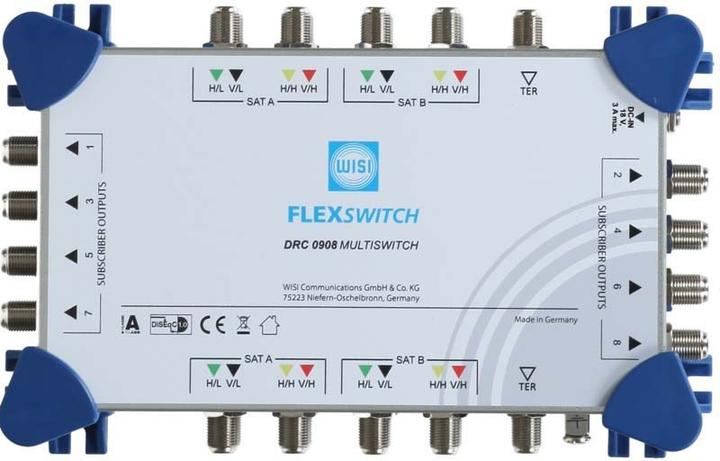 Actual product image WISI DRC 0908 FLEXSWITCH Multiswitch 9 DRC 0908