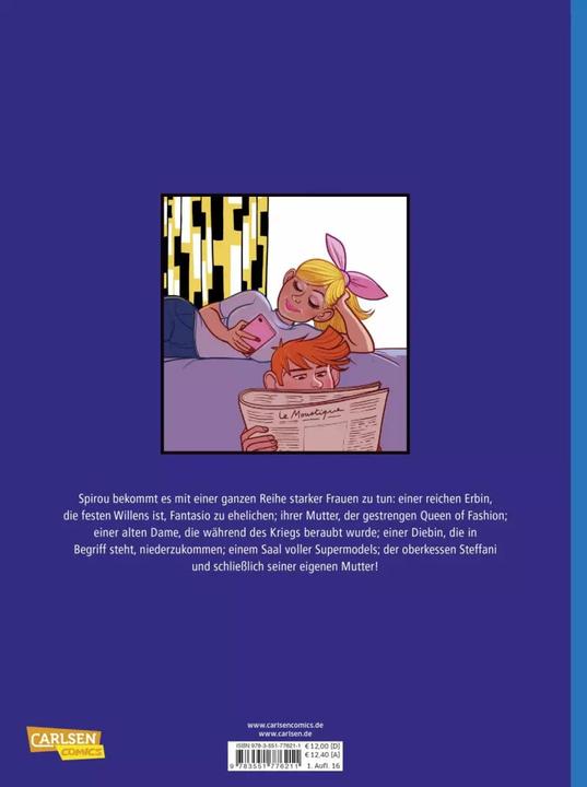 Produktbild Spirou & Fantasio Spezial, Band 21: Fantasio heiratet (Deutsch, Benoit Feroumont, 2016)
