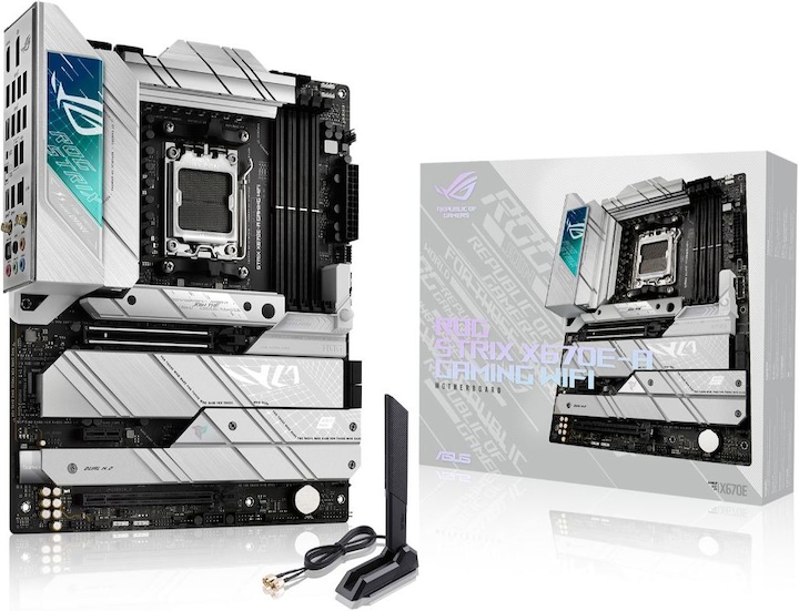 Actual product image ASUS ROG STRIX X670E-A GAMING WIFI (AM5, AMD X670E, ATX)