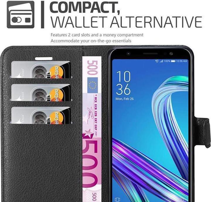 Immagine prodotto Cadorabo Libro con copertina con funzione di stand (Asus Zenfone Max Pro (M1))