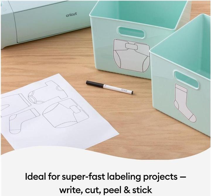 Produktbild Cricut Smart Vinyl Permanent 33x91cm Writable White (P)