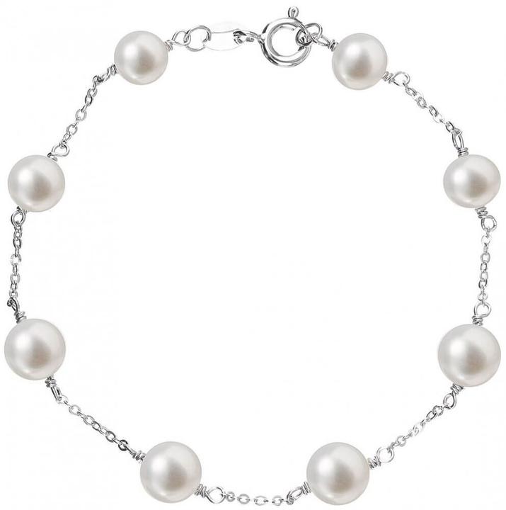 Immagine prodotto Evolution Group Bracciale in argento con perle autentiche Pavon 23008.1 (L)