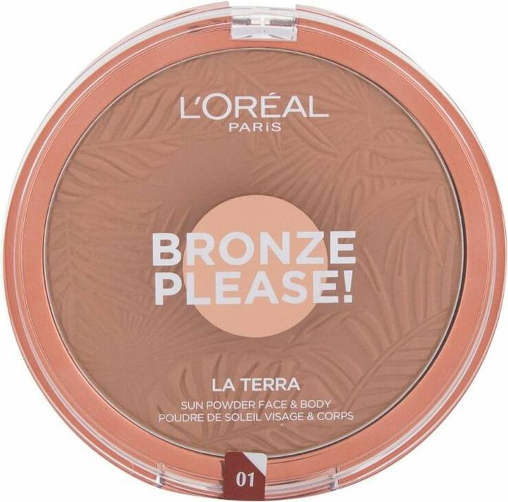 Actual product image L'Oréal Paris Bronze Please! (Light Bronze, Bronzer, 18 g)