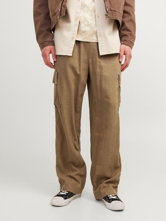 Actual product image Jack & Jones Jpstbill Jjnate Linen Blend Cargo Jogger (M)
