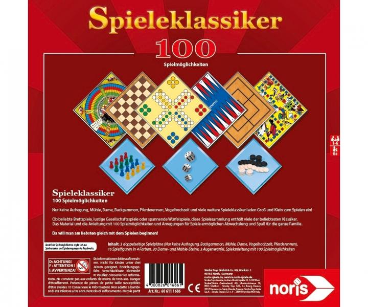 Productafbeelding Noris Klassieke spellen 100 manieren om te spelen (Duits)