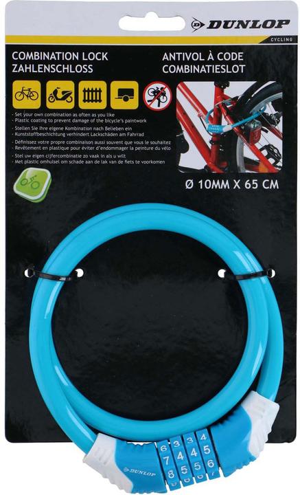 Image du produit Dunlop Serrure à chaîne à combinaison (65 cm)