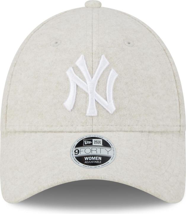 Actual product image New Era 9Forty Ladies Cap - Fleece New York Yankees Stone