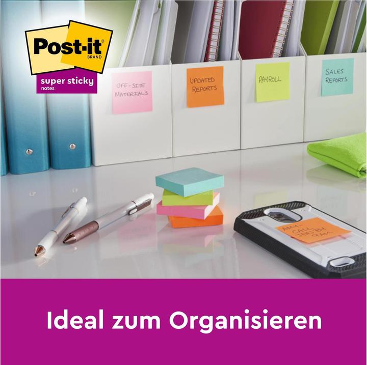 Actual product image Post-it Super Sticky Z-Notes 20 + 4 (8 x 8 x 25 cm)