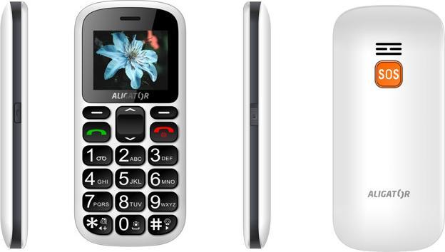 Image du produit Aligator A321 gris senior, blanc phone senior (1.80")