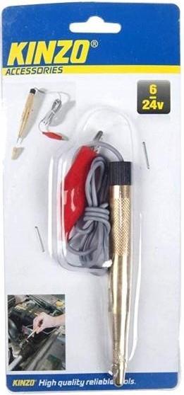 Produktbild Kinzo Voltage tester copper 6-24V st