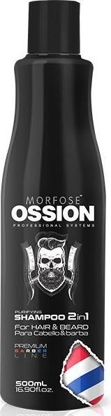 Immagine prodotto Morfose Ossion Puryfing Shampoo 2in1 per Capelli e B (Shampoo liquido, 500 ml)