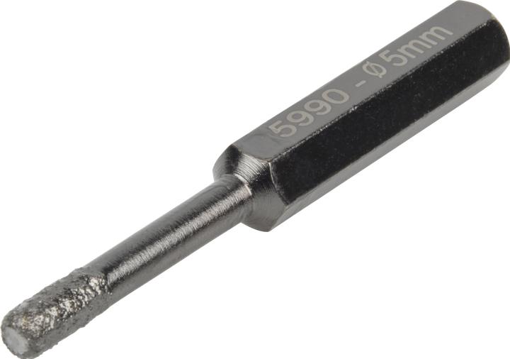 Produktbild wolfcraft 1 Diamant-Bohrer S=6-kt. ø5mm (5 mm)
