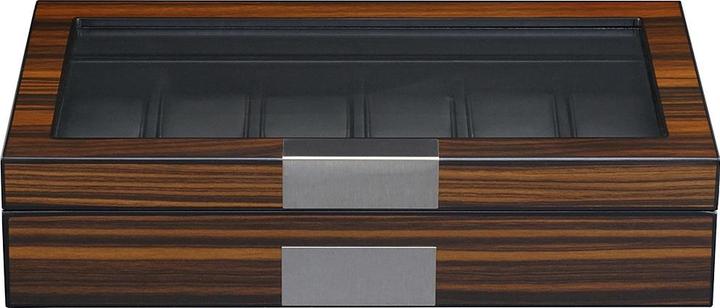 Actual product image Rothenschild Watch box RS-2377-12EB for 12 watches ebony