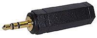 Image du produit Lindy Adaptateur audio jack stéréo 3,5 mm - jack 6,3 mm (Adaptateur jack)