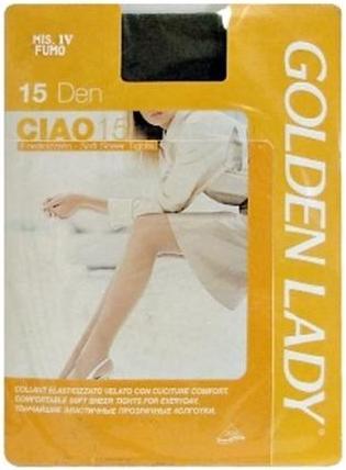 Golden Age Golden Lady Calzecol36ndai2 Ciao Tights 15 Den Brown Daino Size Ii 36n (15 DEN, 36)