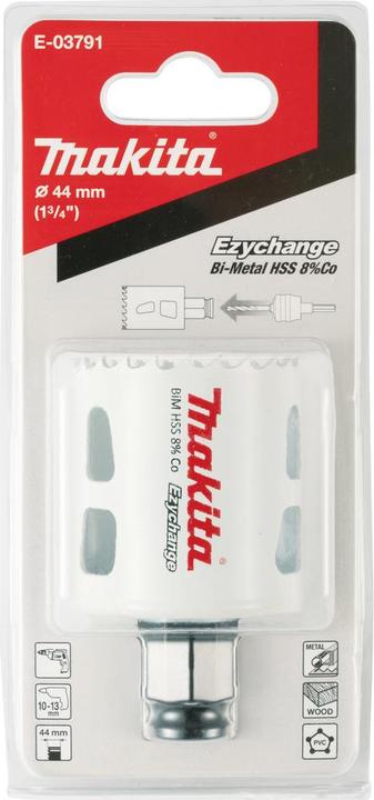 Actual product image Makita EZYCHANGE BIM hole saw 44mm (44 mm)