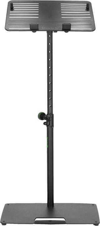 Actual product image Gravity LTS T 02 B - Universal laptop stand with adjustable holding pins and steel base, black