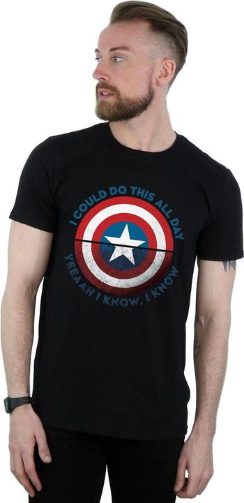 Actual product image Mens Avengers Endgame Do This All Day T-Shirt (XXL)