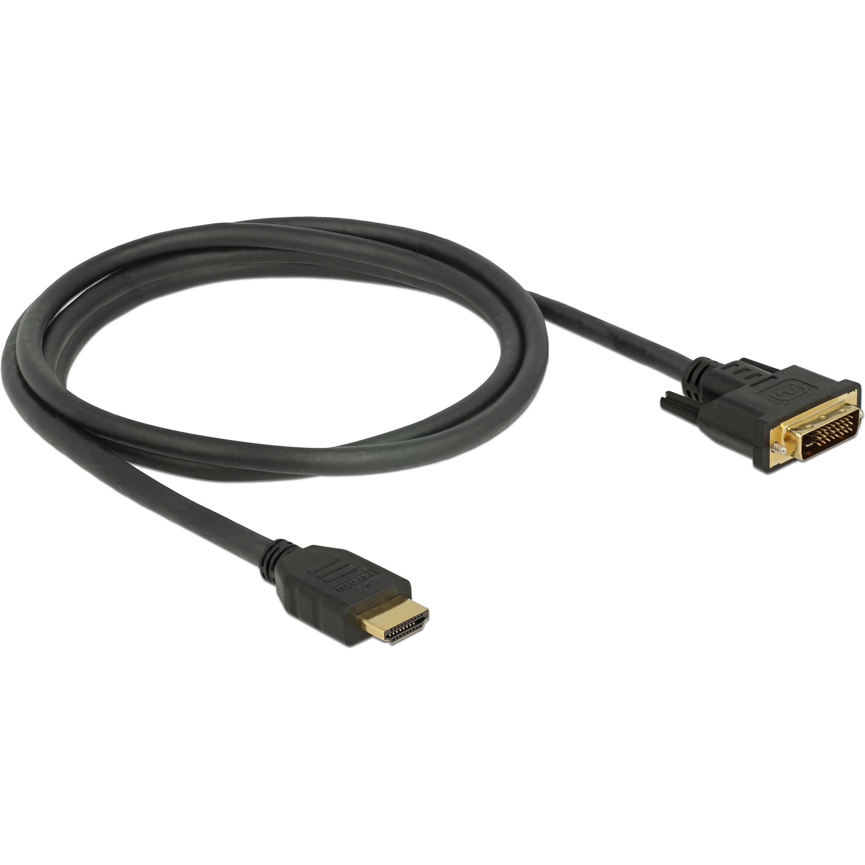 Thumbnail - Delock HDMI (Typ A) — DVI (1.50 m, DVI, HDMI), Video Kabel