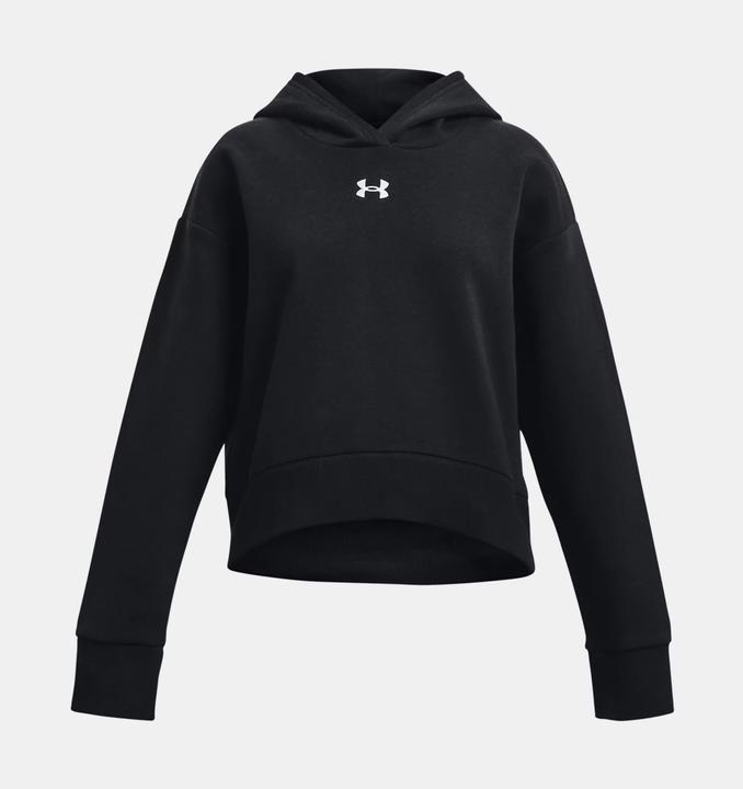 Actual product image Christina Aguilera Under Armour Rival Fleece Crop Hoodie Black Girl (XL)