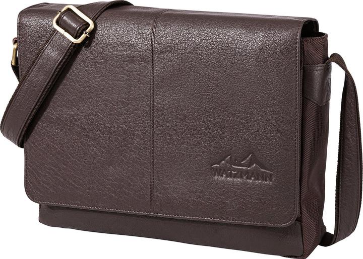 Produktbild Watzmann Umhängetasche Leder braun