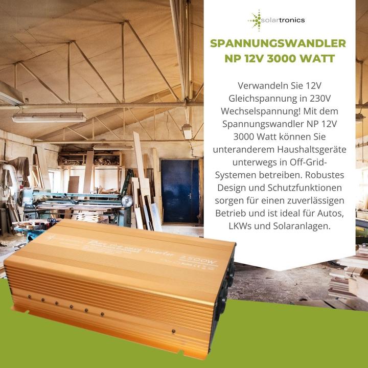 Immagine prodotto Solartronics Inverter a Onda Sinusoidale Pura