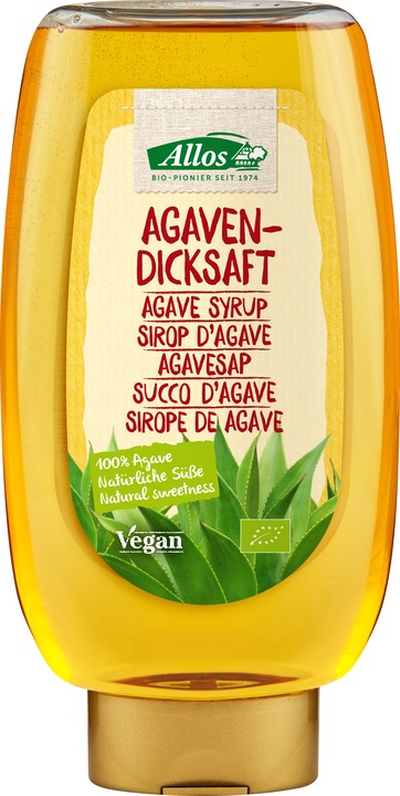 Allos Agavendicksaft Spenderflasche Bio (731 g)