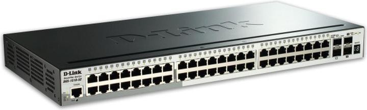 Productafbeelding D-Link DGS-1510-52X Gigabit Switch 52-poort Smart Managed Stack (52 ports)