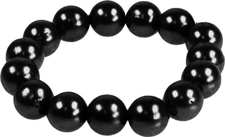 Produktbild Perlen 8mm 250 Stück schwarz