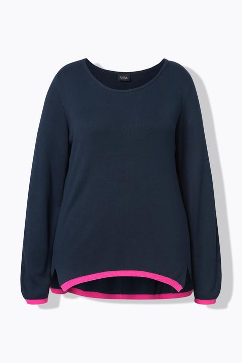 Produktbild Laurasøn Feinstrickpullover, Rundhalsausschnitt, Langarm (54)