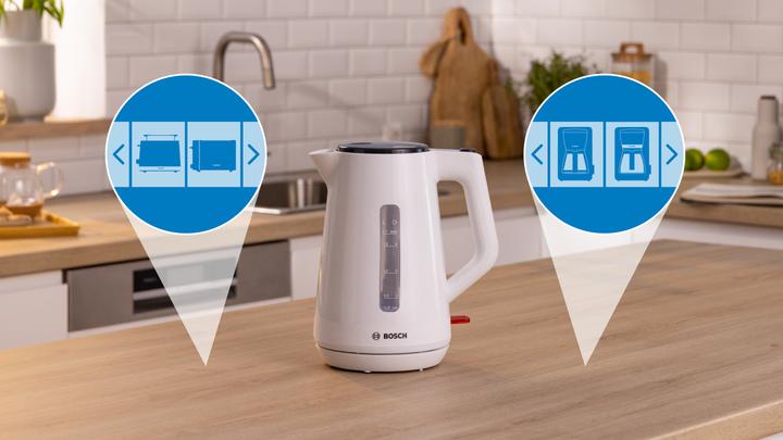 Produktbild Bosch Hausgeräte TWK1M121 ws (1.70 l)
