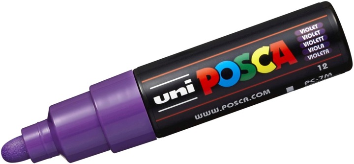 Image du produit Posca Marqueur PC-7M pointe ronde (Lila, 5.50 mm, 1 x)