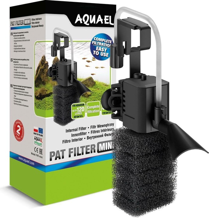 Produktbild Aquael Pat Mini (120 l, Innenfilter, Süsswasser)