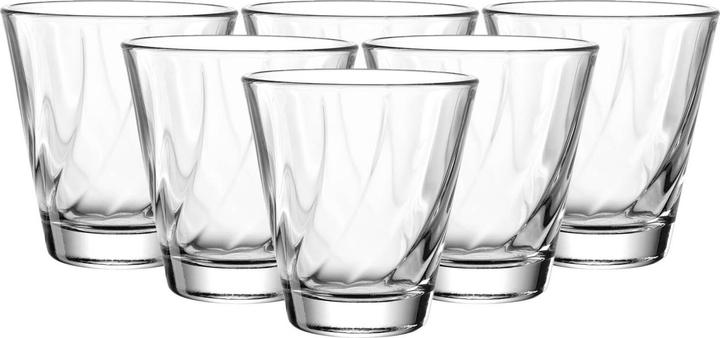 Immagine prodotto Leonardo Bicchiere Twist 215 ml, 6 pezzi, trasparente, vetro (0.22 l, 6 x)