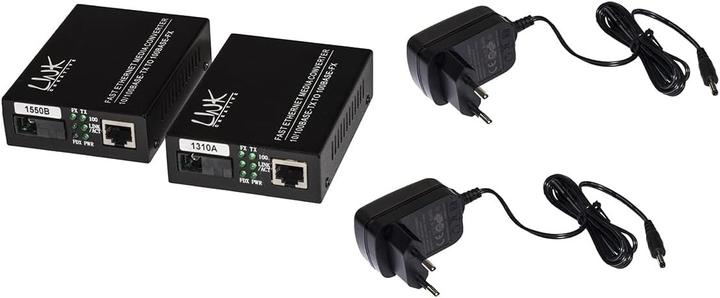 Produktbild rj45 Medienkonverter - Glasfaser